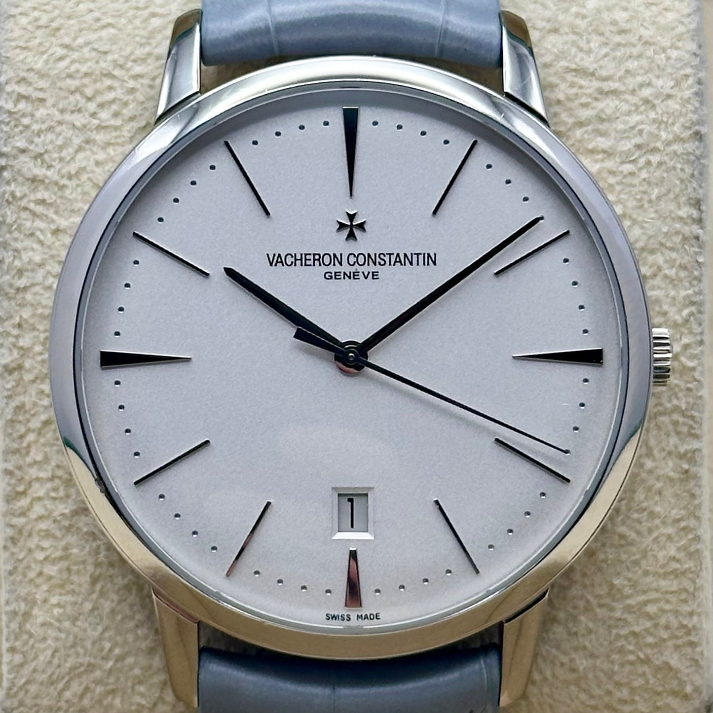 Patrimony Contemporary 18K White Gold 85180/000G-9230