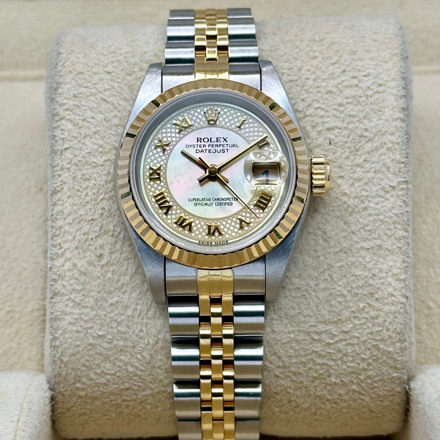 Lady-Datejust 26 Myriad Mother Of Pearl Romans Ref 69173