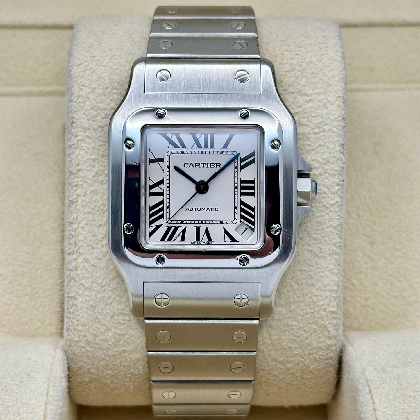 Santos Galbée Automatic XL White Romans Ref 2823 2008