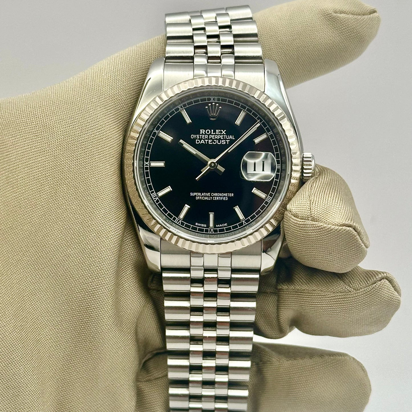 Datejust 36 Black Ref 116234 2013