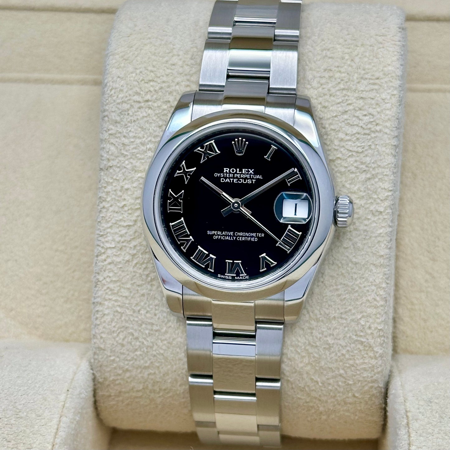 Datejust 31 Black Romans Ref 178240 2019