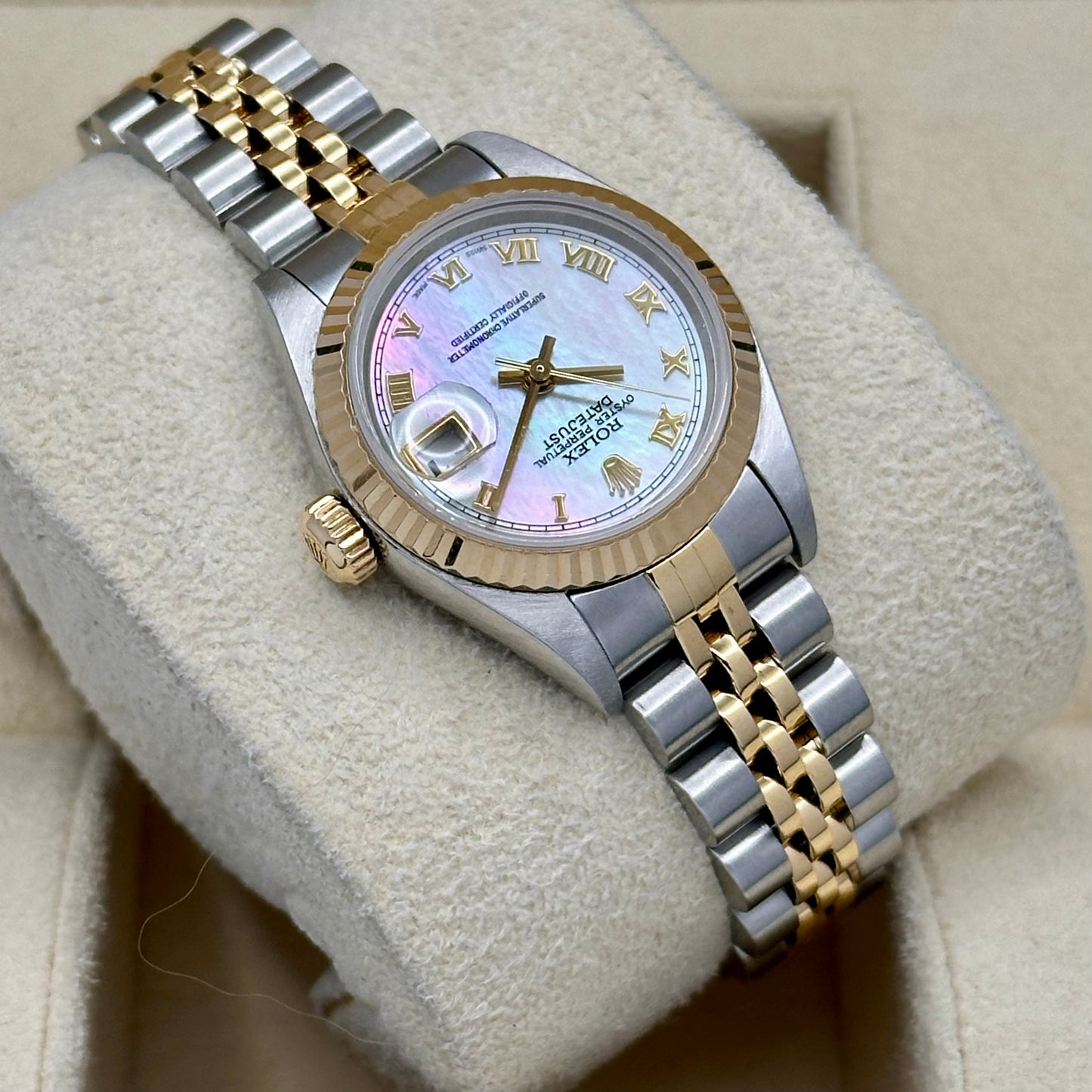 Lady-Datejust 26 Mother Of Pearl Romans Ref 79173 1999