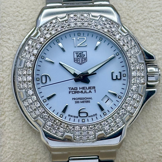 Forumula 1 Ladies Factory Diamond Bezel Ref WAC1215.BA0852 2011