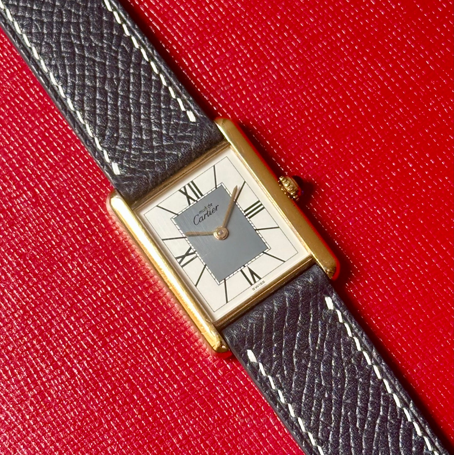 Tank Must Vermeil Large White Romans Ref 590005