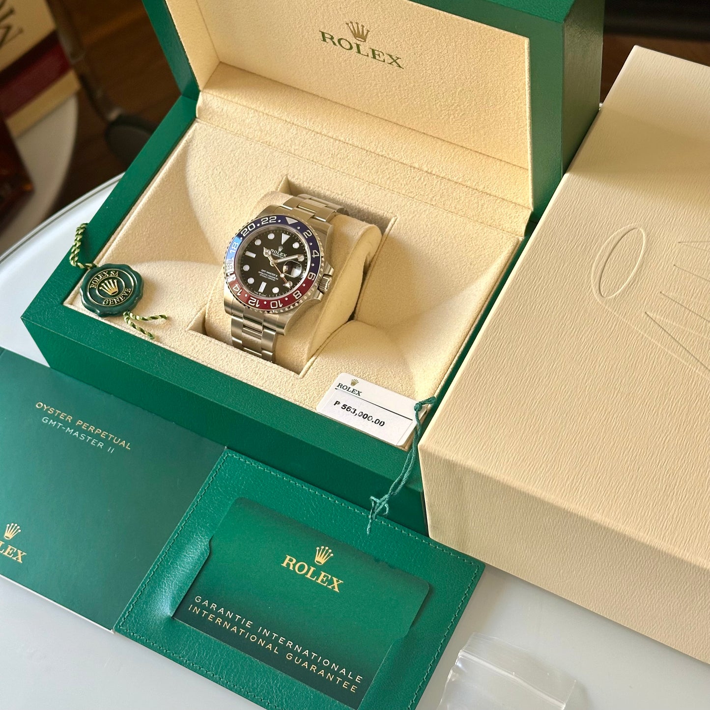 GMT Master II Pepsi Ref 126710BLRO 2022