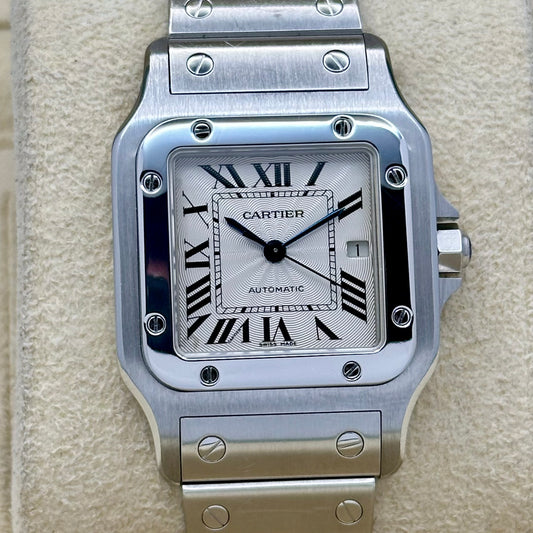 Santos Galbee Guilloché Automatic Ref 2319