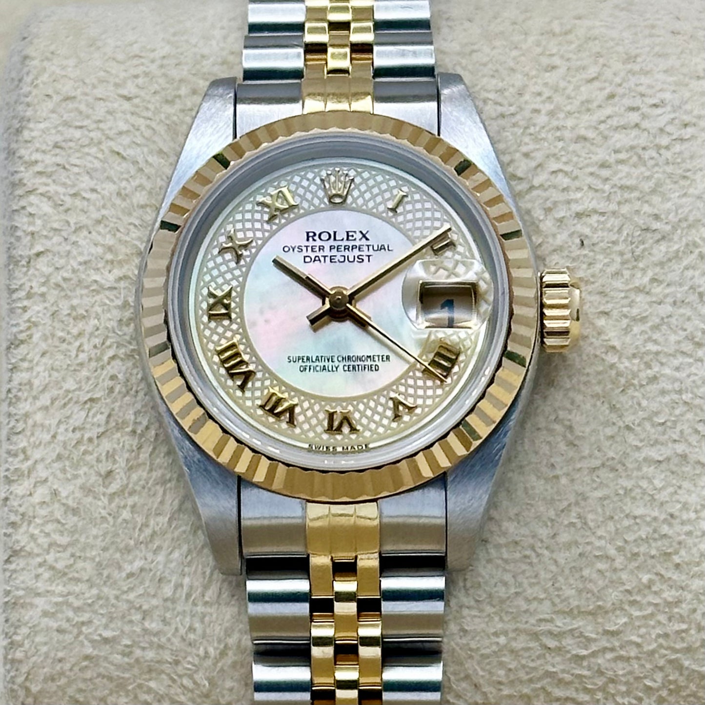 Lady-Datejust 26 Myriad Mother Of Pearl Romans Ref 69173