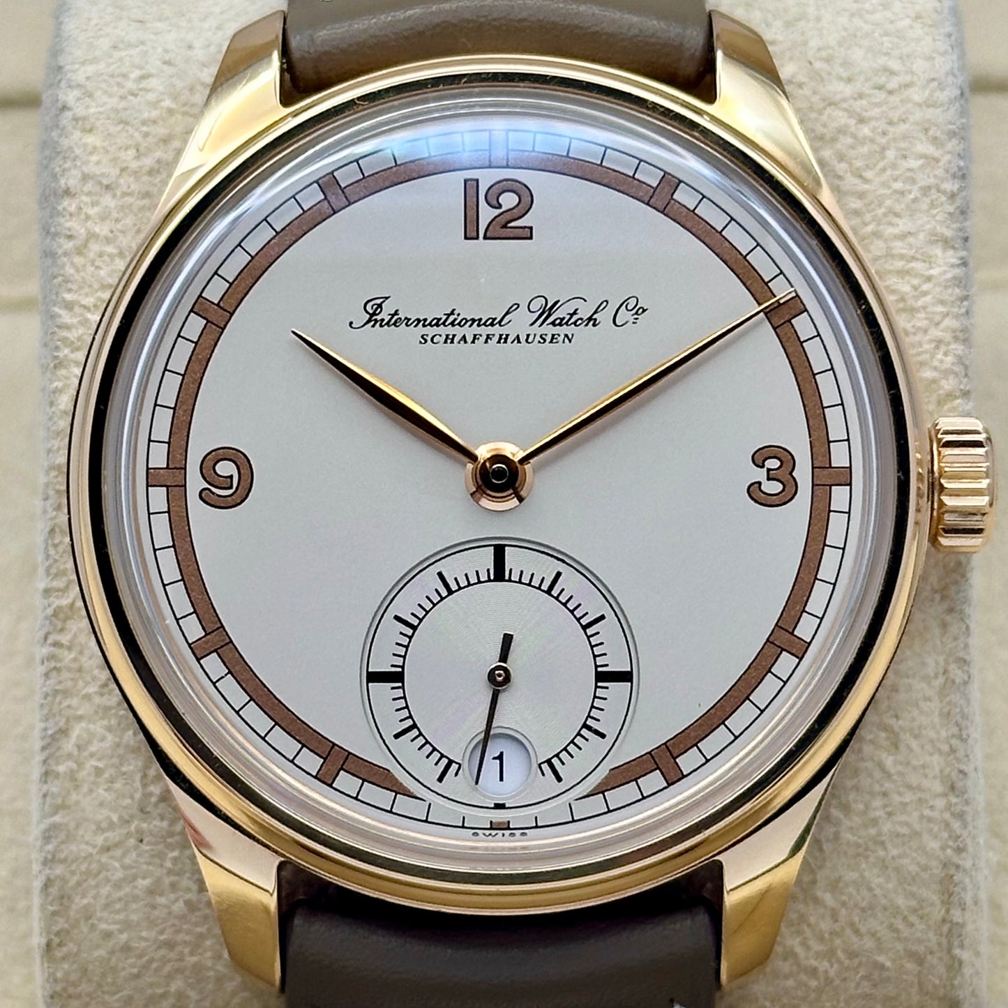 Portugieser Eight Days 75th Anniversary Limited Edition 18K Rose Gold Ref IW5102-06 2015