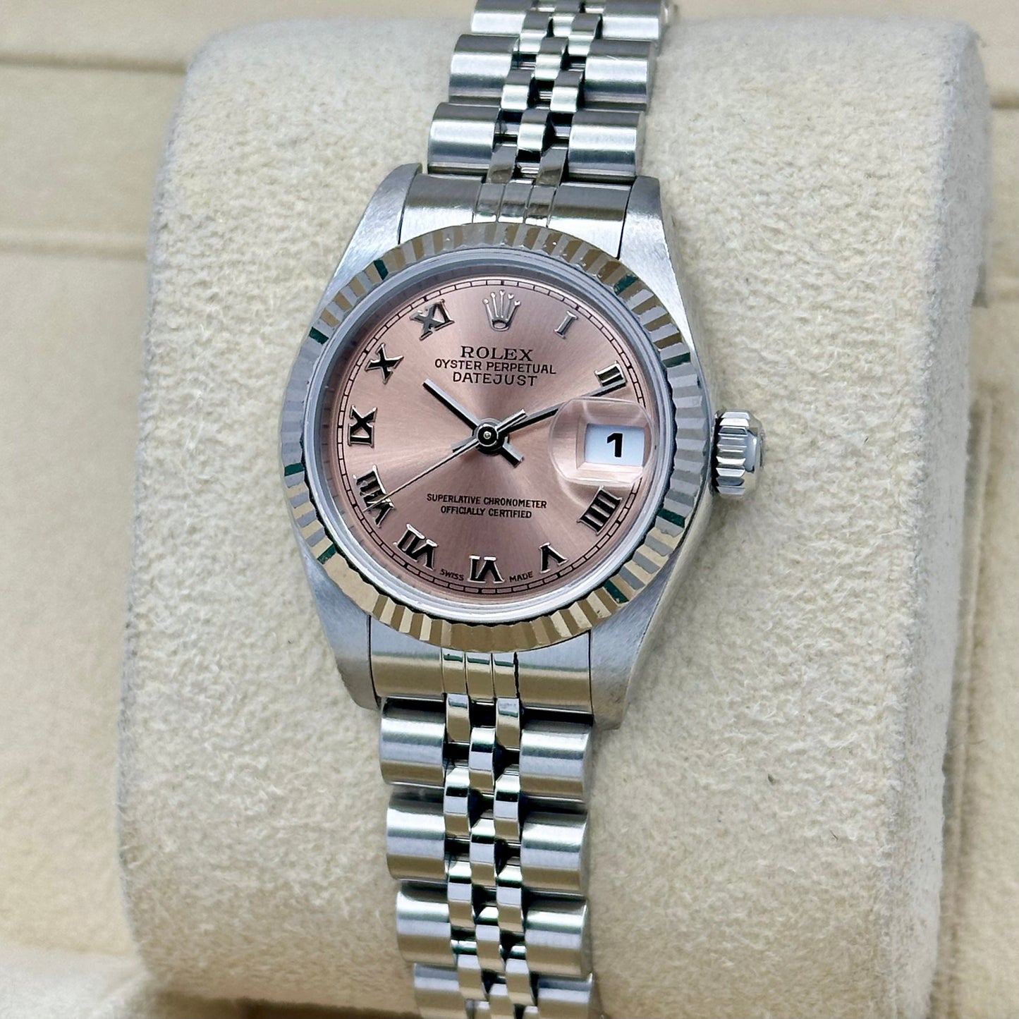 Lady-Datejust 26 Pink Romans Ref 79174 2004
