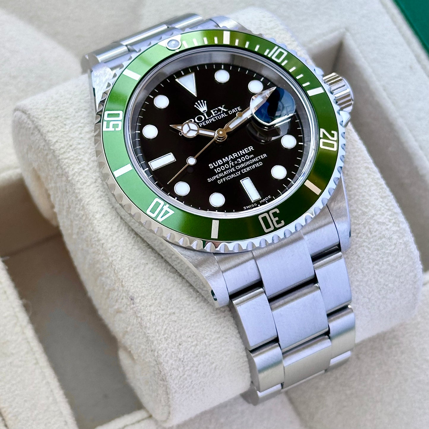 Submariner Kermit Ref 16610LV 2005 RSC 2021