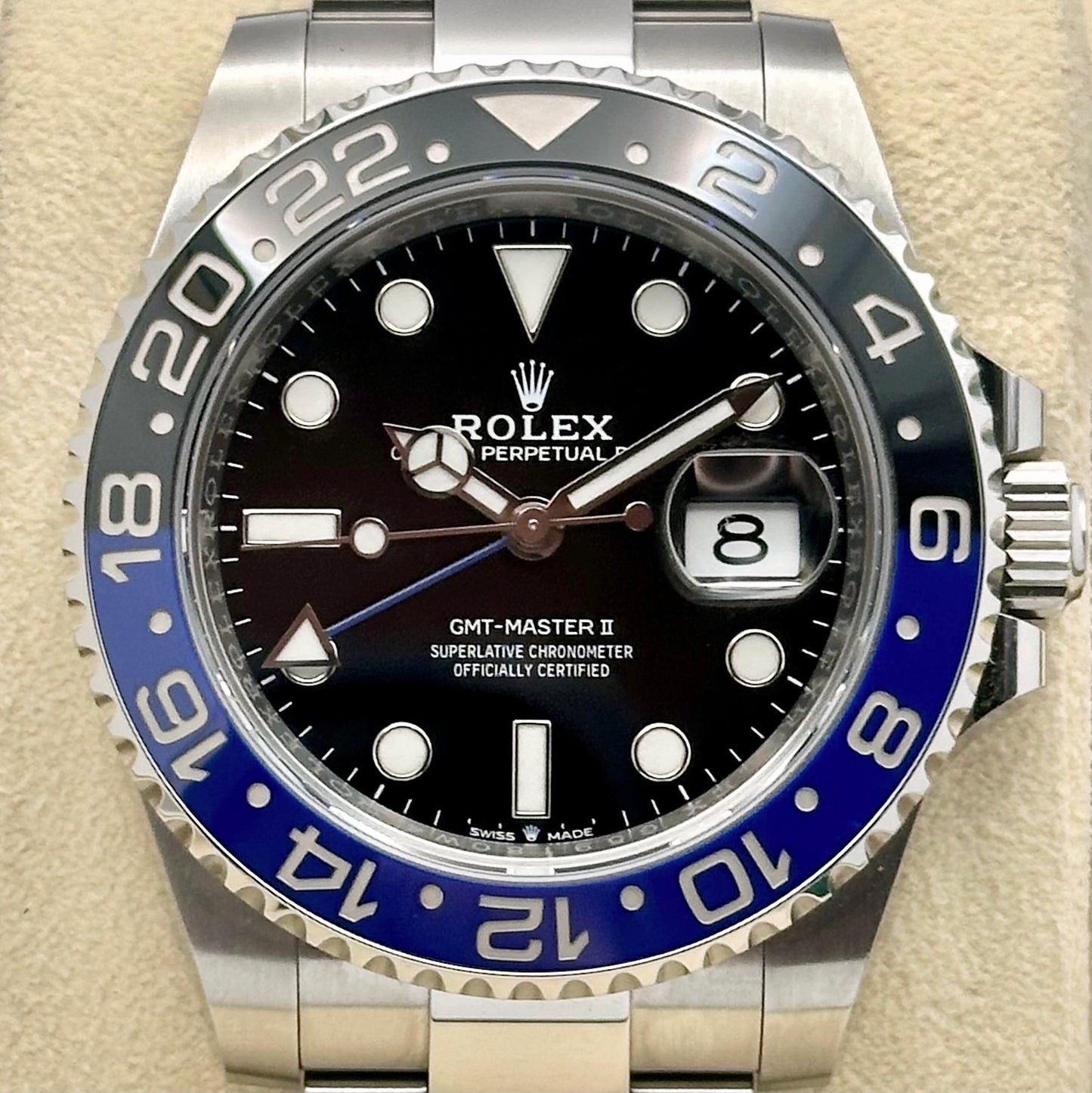 GMT Master II Batman Ref 126710BLNR 2024