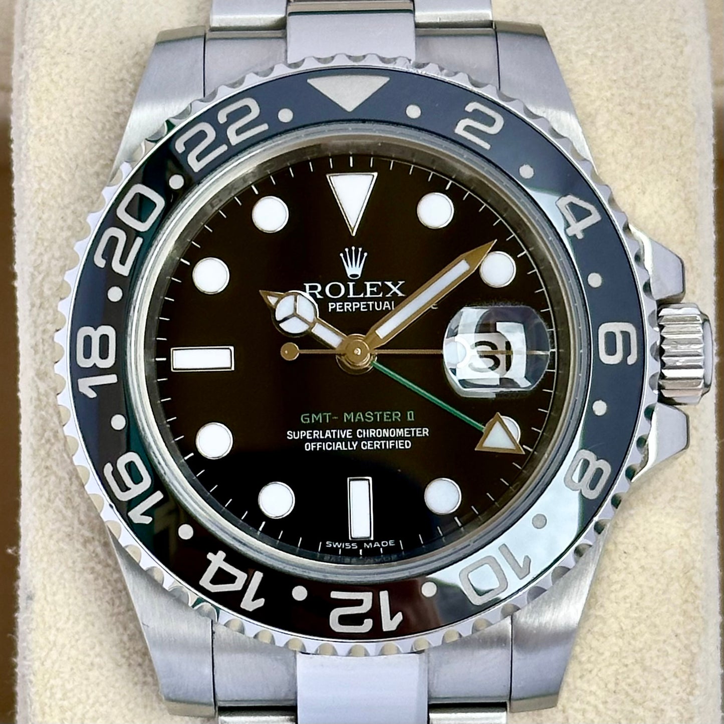 GMT Master II Green Arrow Ref 116710LN 2009