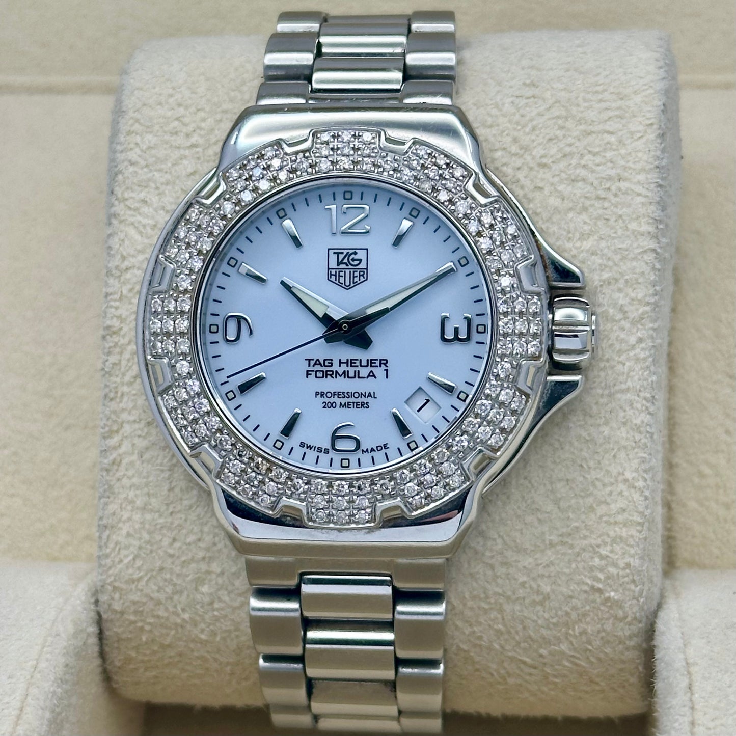 Forumula 1 Ladies Factory Diamond Bezel Ref WAC1215.BA0852 2011