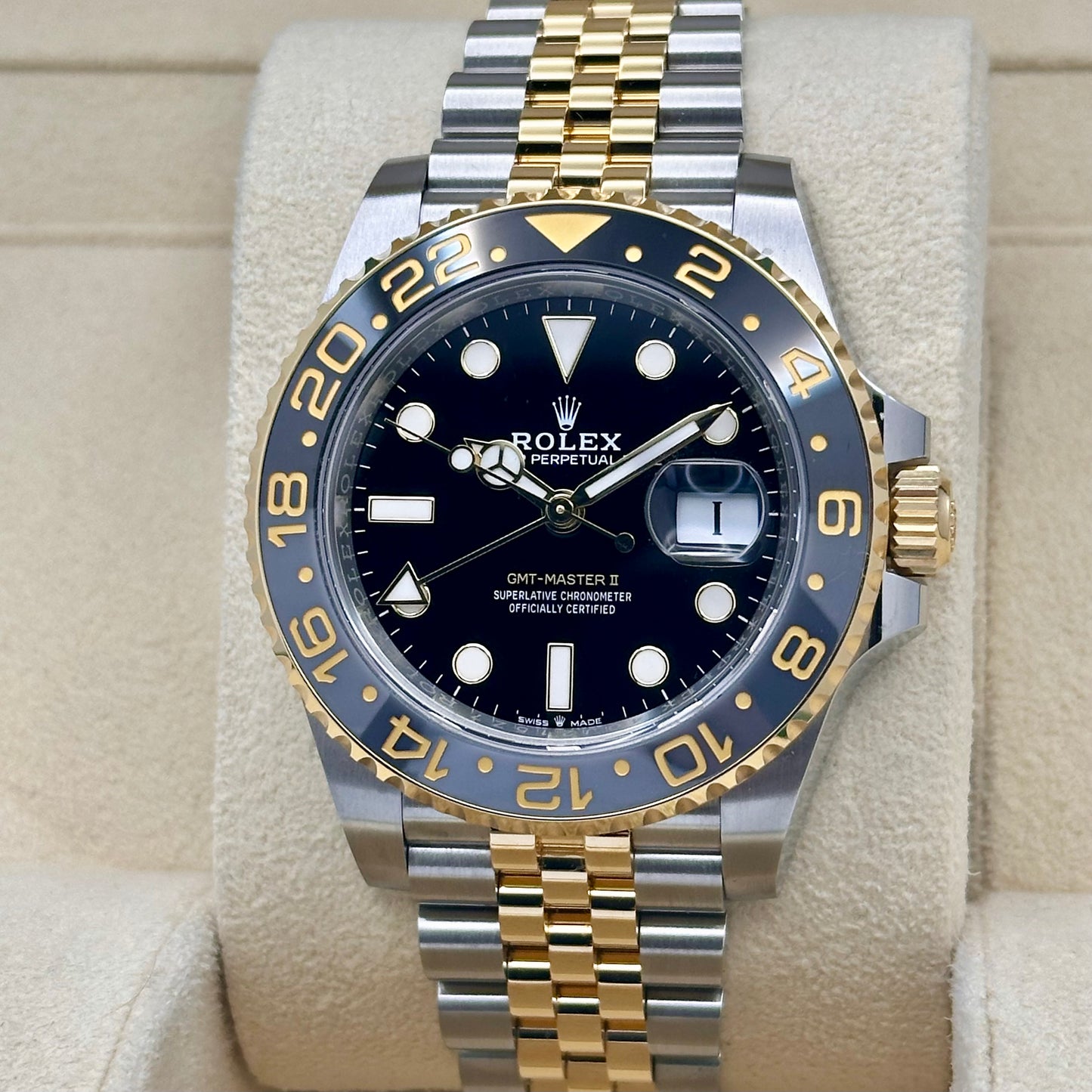 GMT Master II Zombie 18K Yellow Gold Ref 126713GRNR 2024