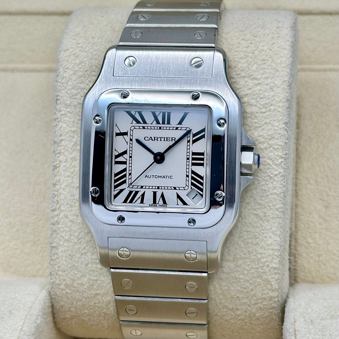 Santos Galbée Automatic XL White Romans Ref 2823 2008