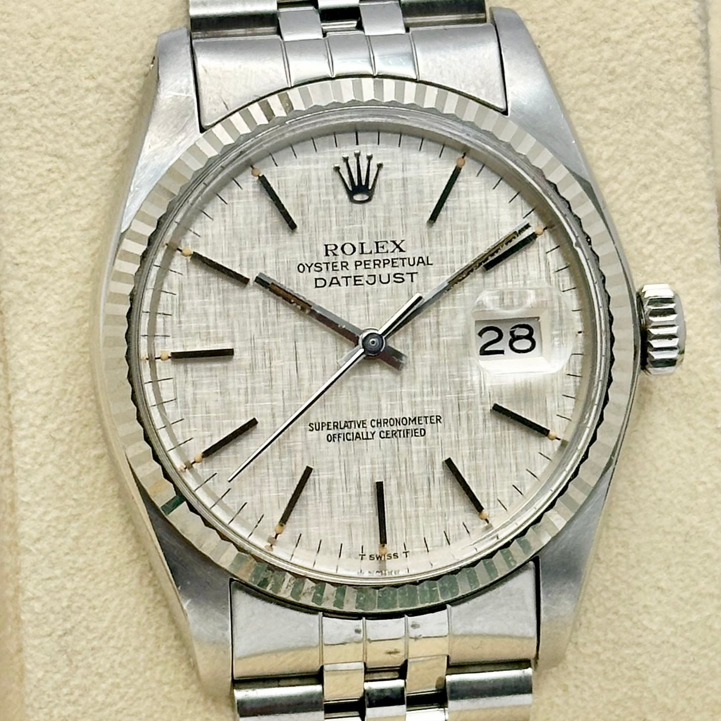 Datejust 36 Linen Ref 16014 1978