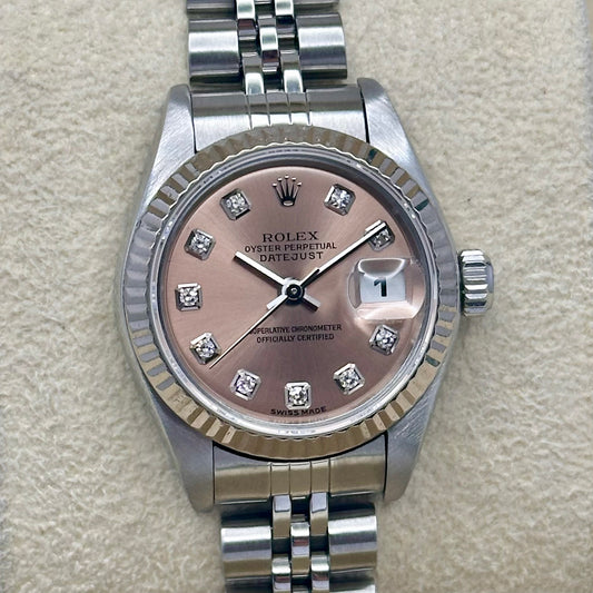 Lady-Datejust 26 Pink Big Diamond Ref 79174G 2004