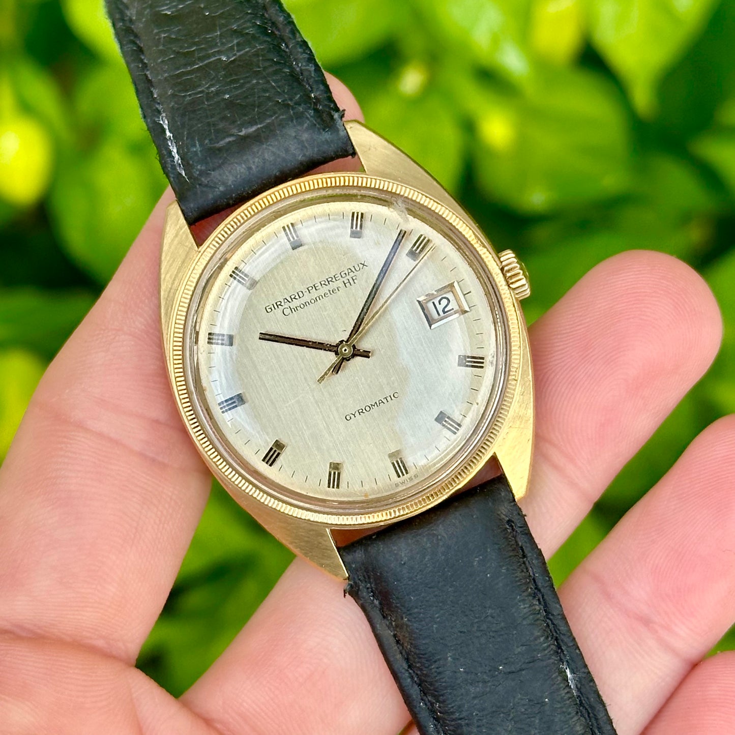 Gyromatic Chronometer HF 18K Yellow Gold 1966