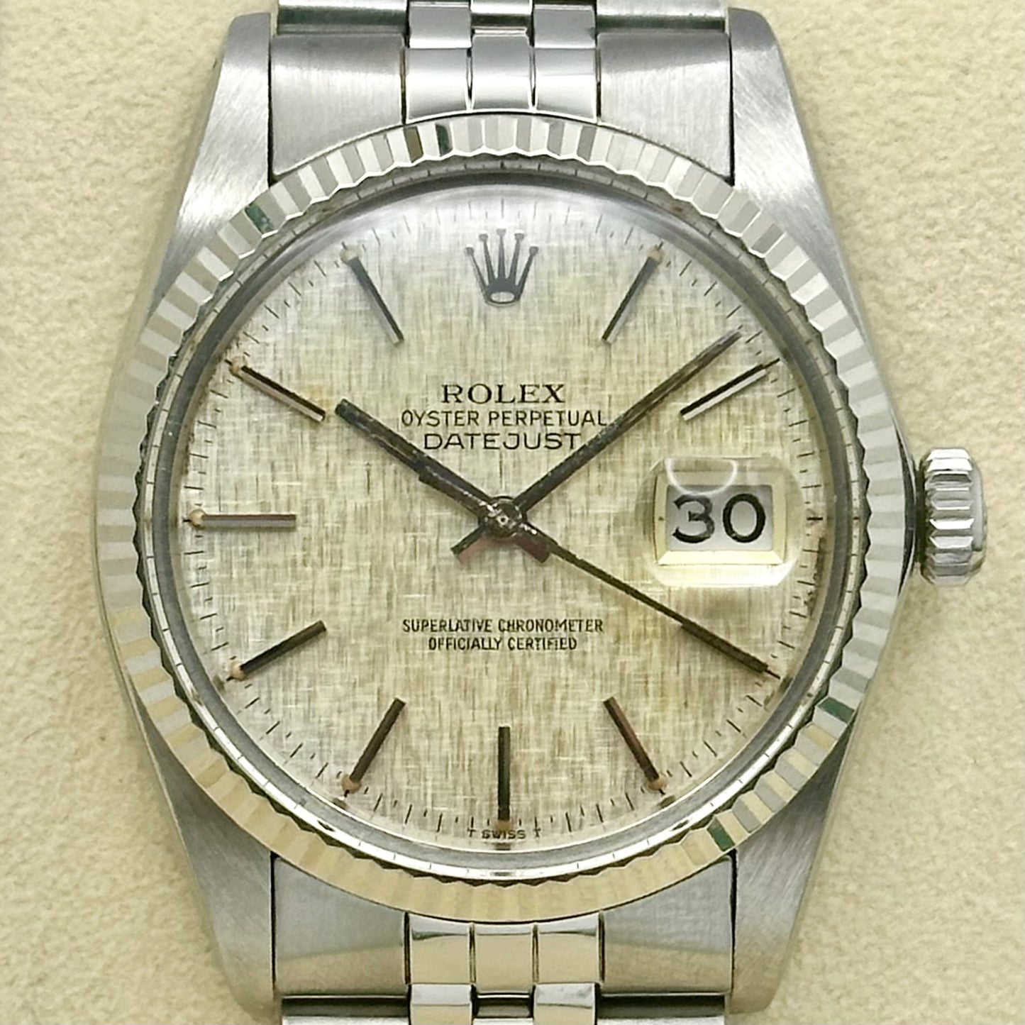 Datejust 36 Linen Ref 16014 1981