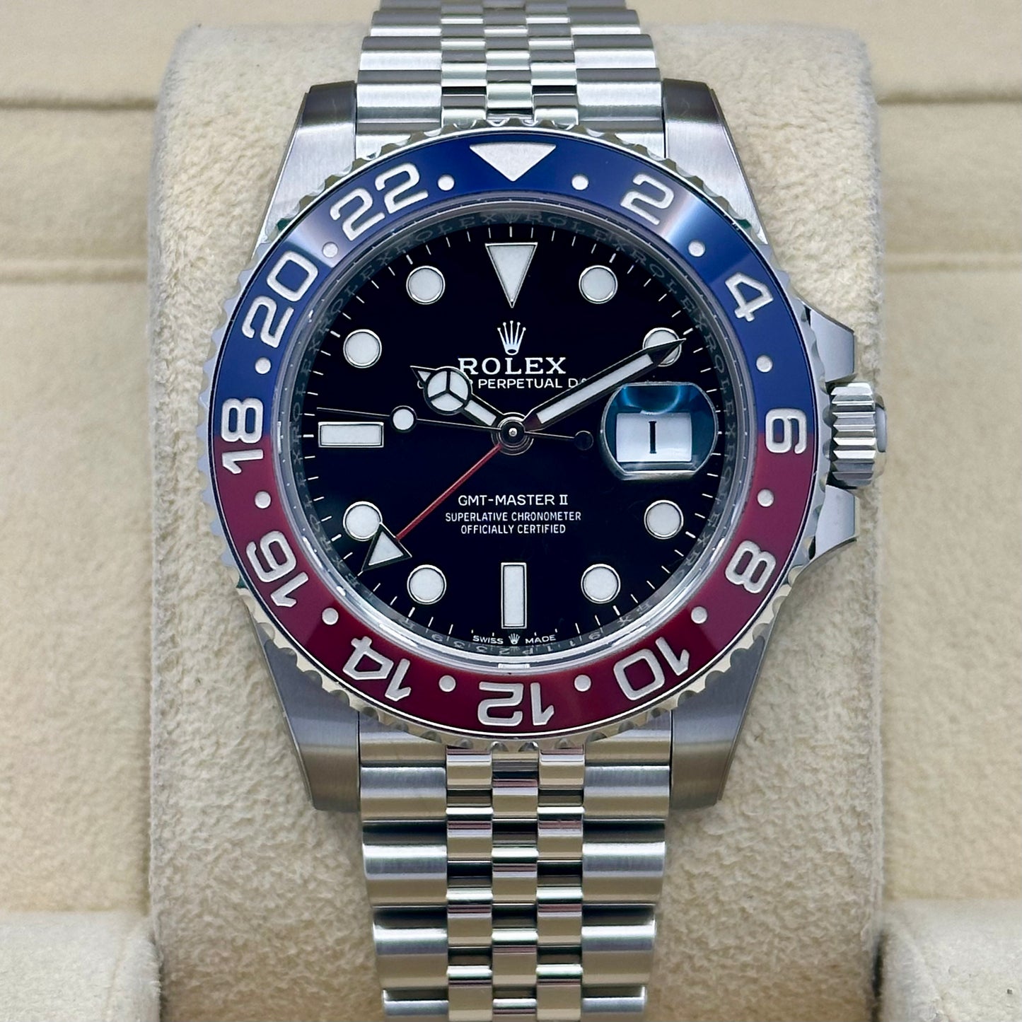 GMT Master II Pepsi Ref 126710BLRO 2021