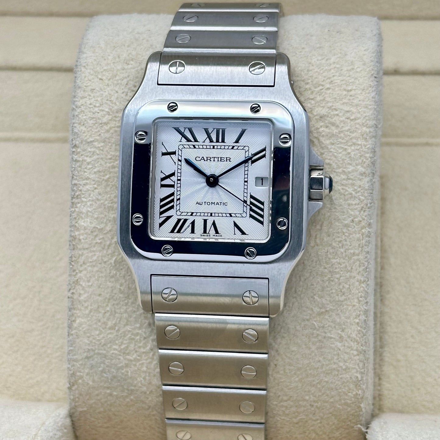 Santos Galbee Guilloché Automatic Ref 2319