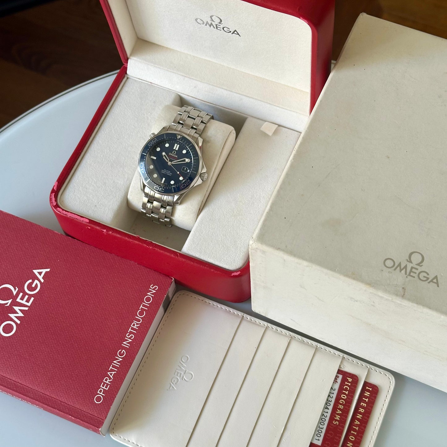 Seamaster Professional 300 Co-Axial Blue Ceramic Ref 212.30.41.20.03.001 2015