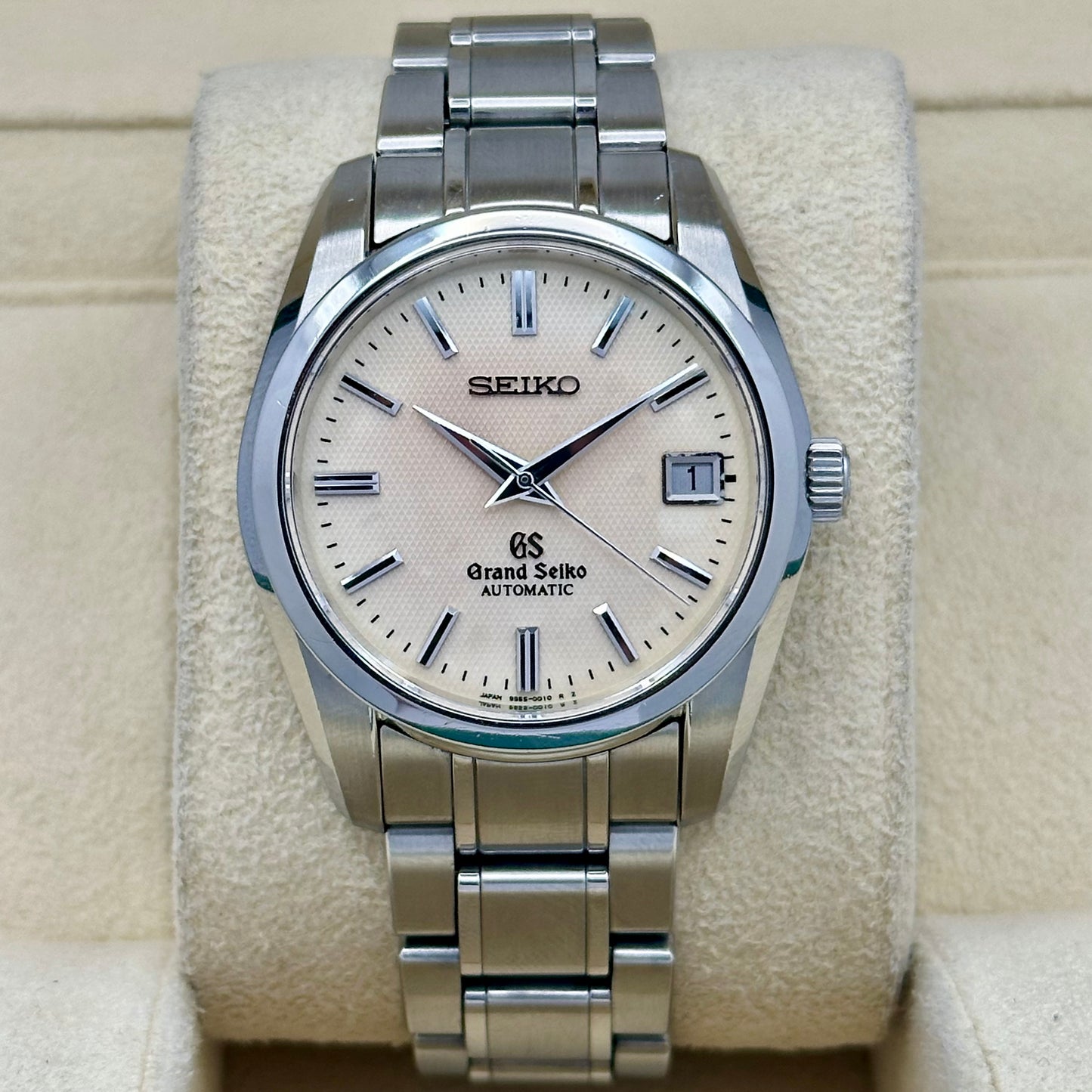 Automatic Ivory Guilloché Ref SBGR003 1999
