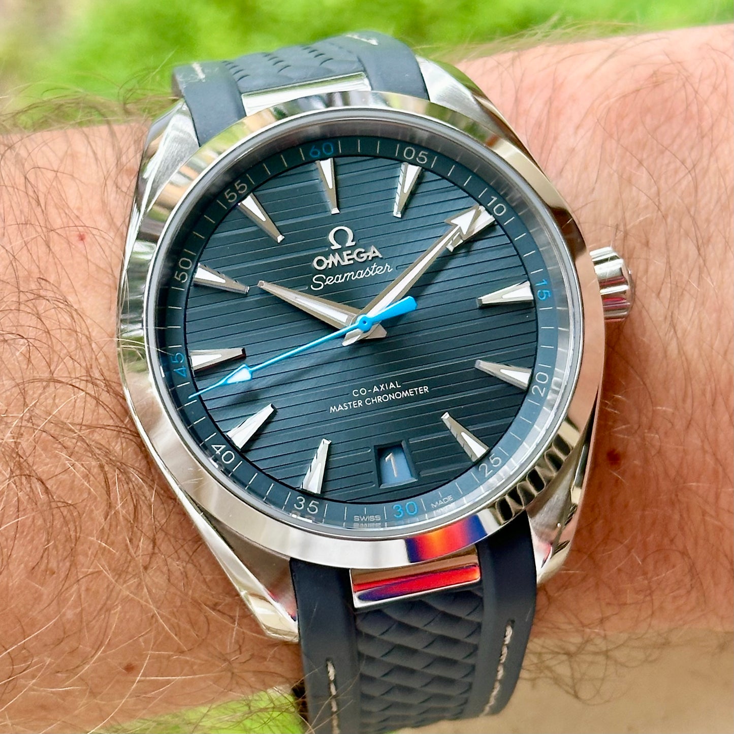 Seamaster Aqua Terra 150M Blue Ref 220.12.41.21.03.002 2018