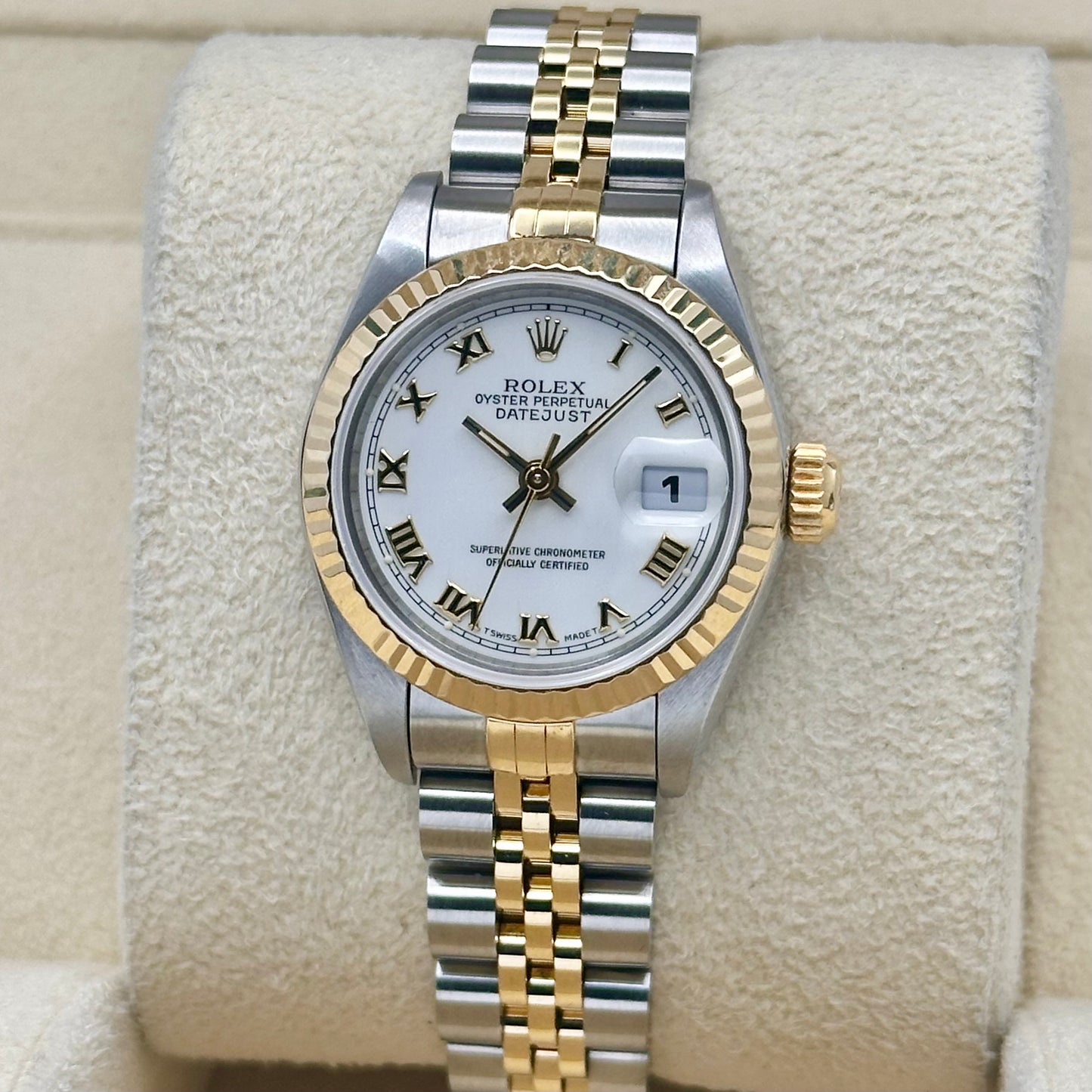 Lady-Datejust 26 White Romans Ref 69173 1994