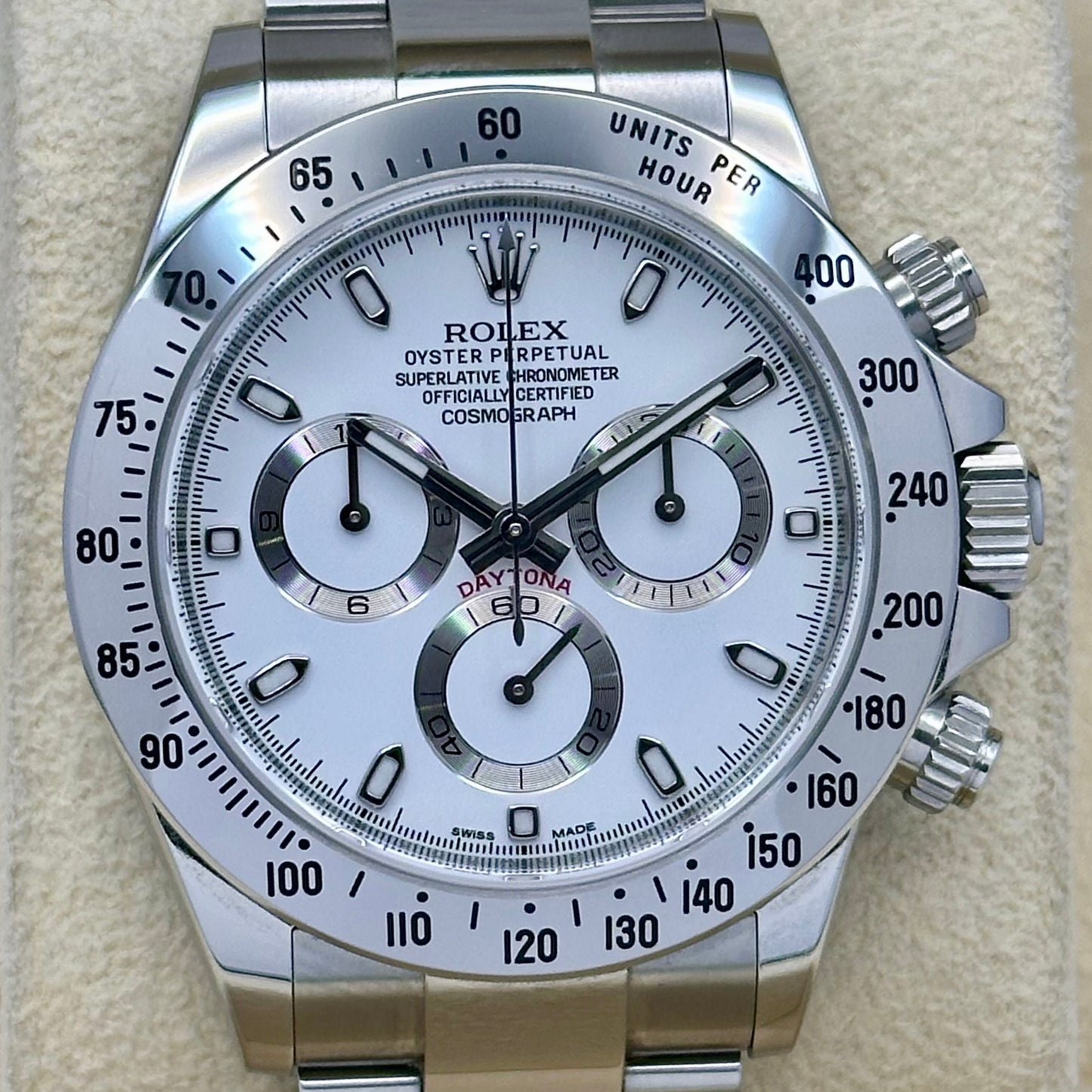 Cosmograph Daytona White APH Ref 116520 2013