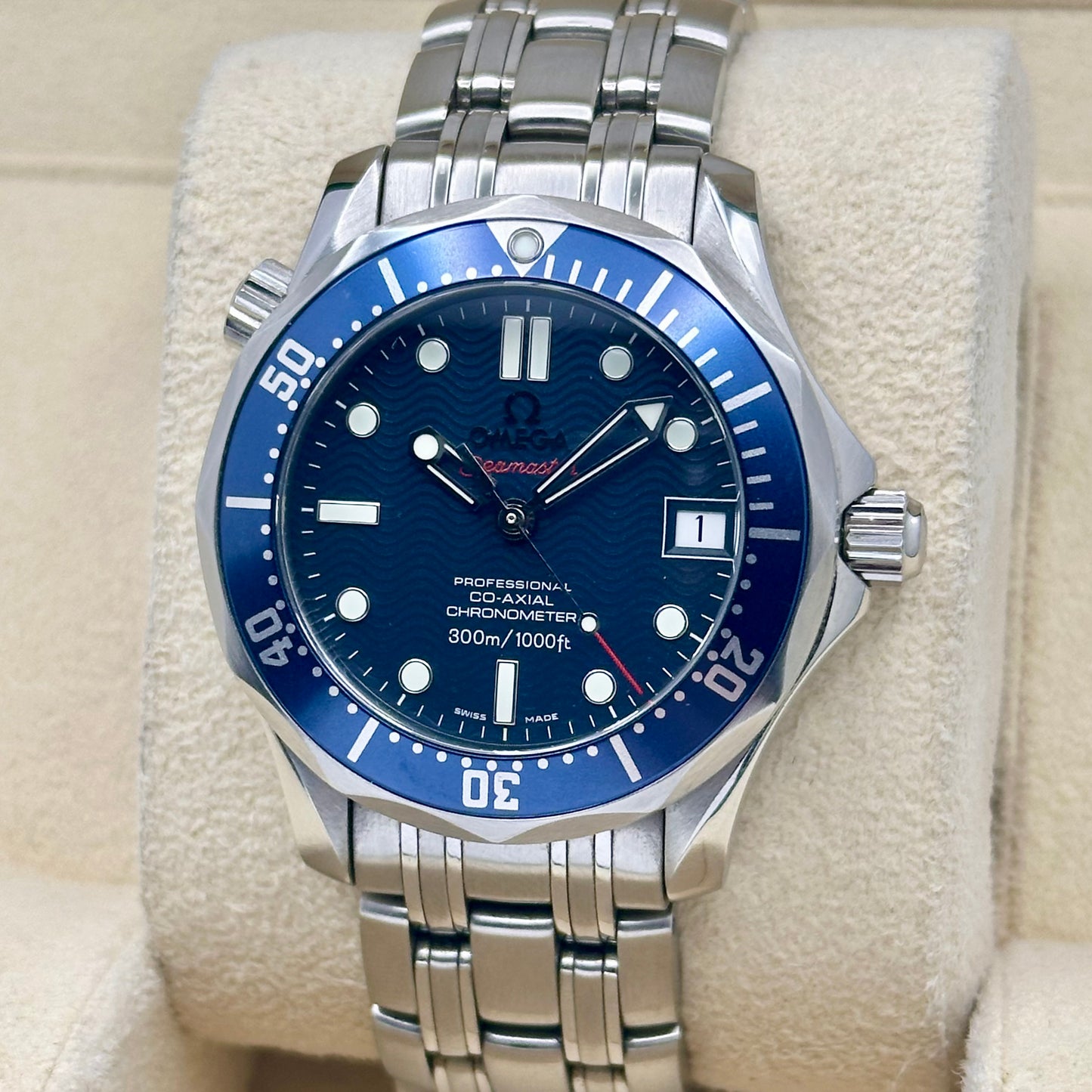 Seamaster 300M Co-Axial Blue Wave 36MM Ref 2222.80.00 2011