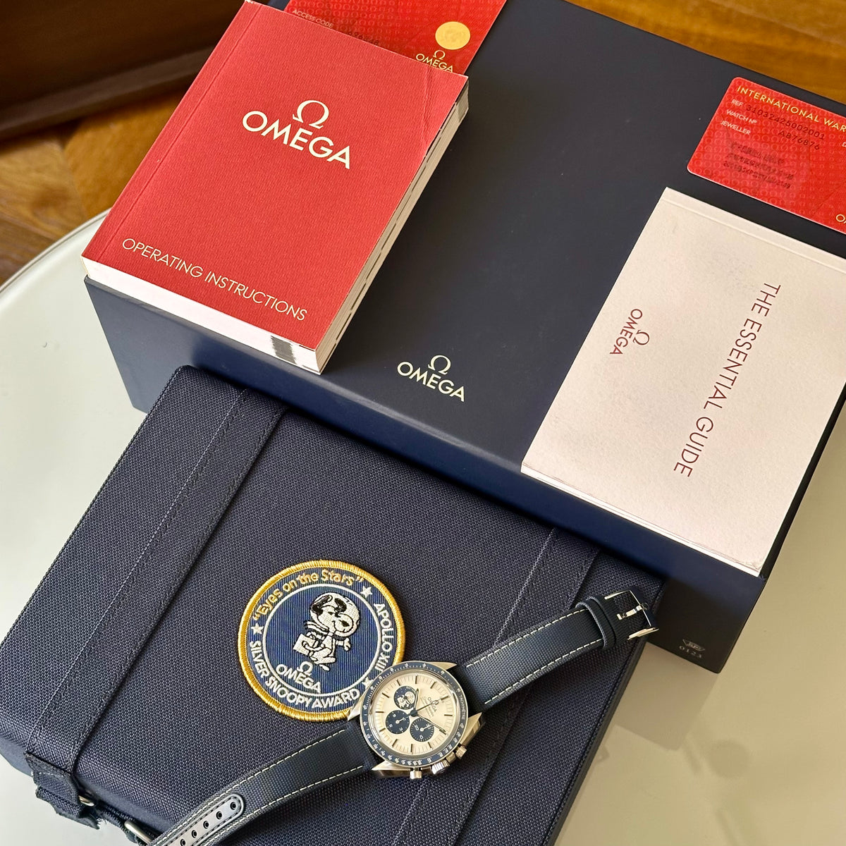 Speedmaster Anniversary Series Silver Snoopy Ref  310.32.42.50.02.001 2026