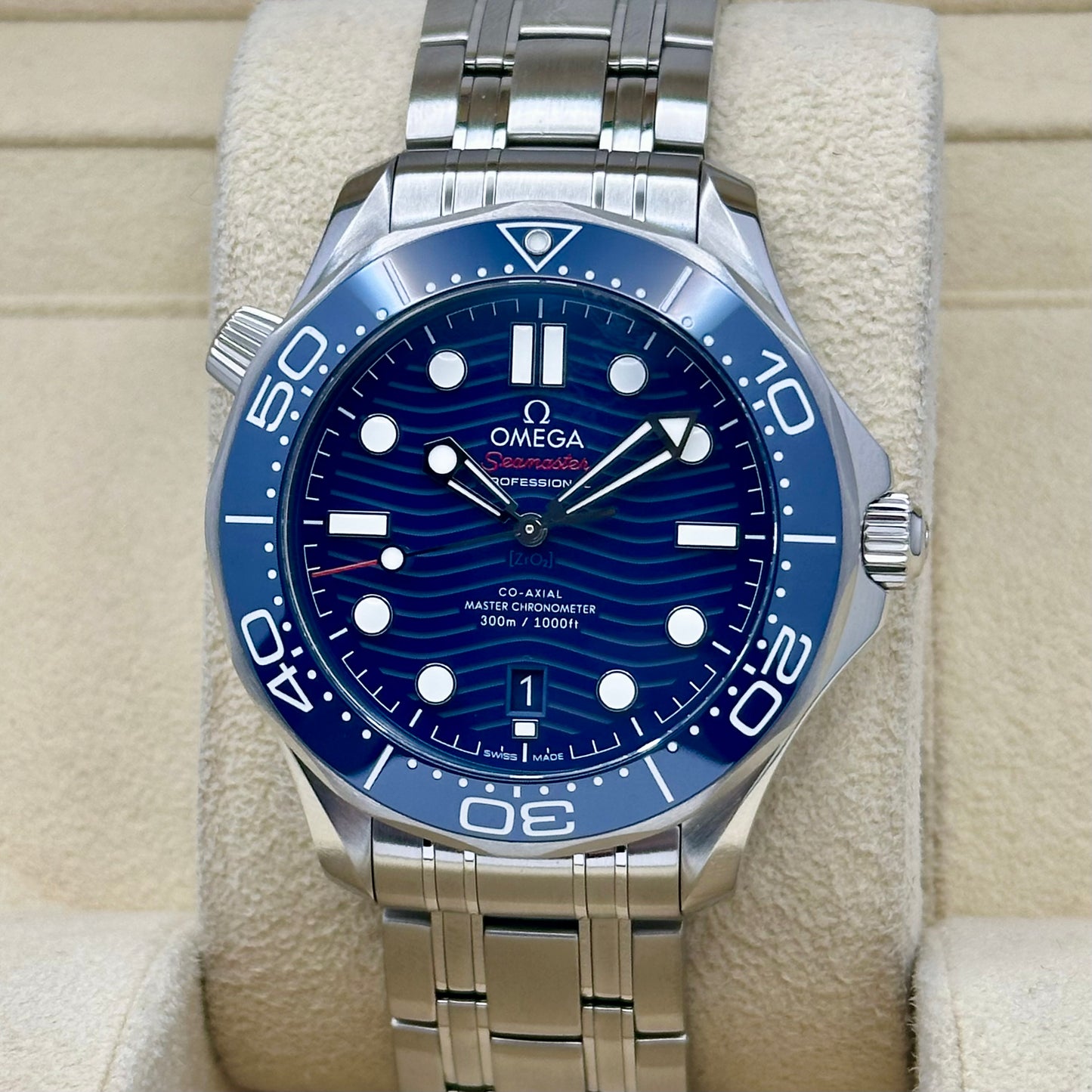 Seamaster 300 Blue Ceramic Ref 210.30.42.20.03.001 2021