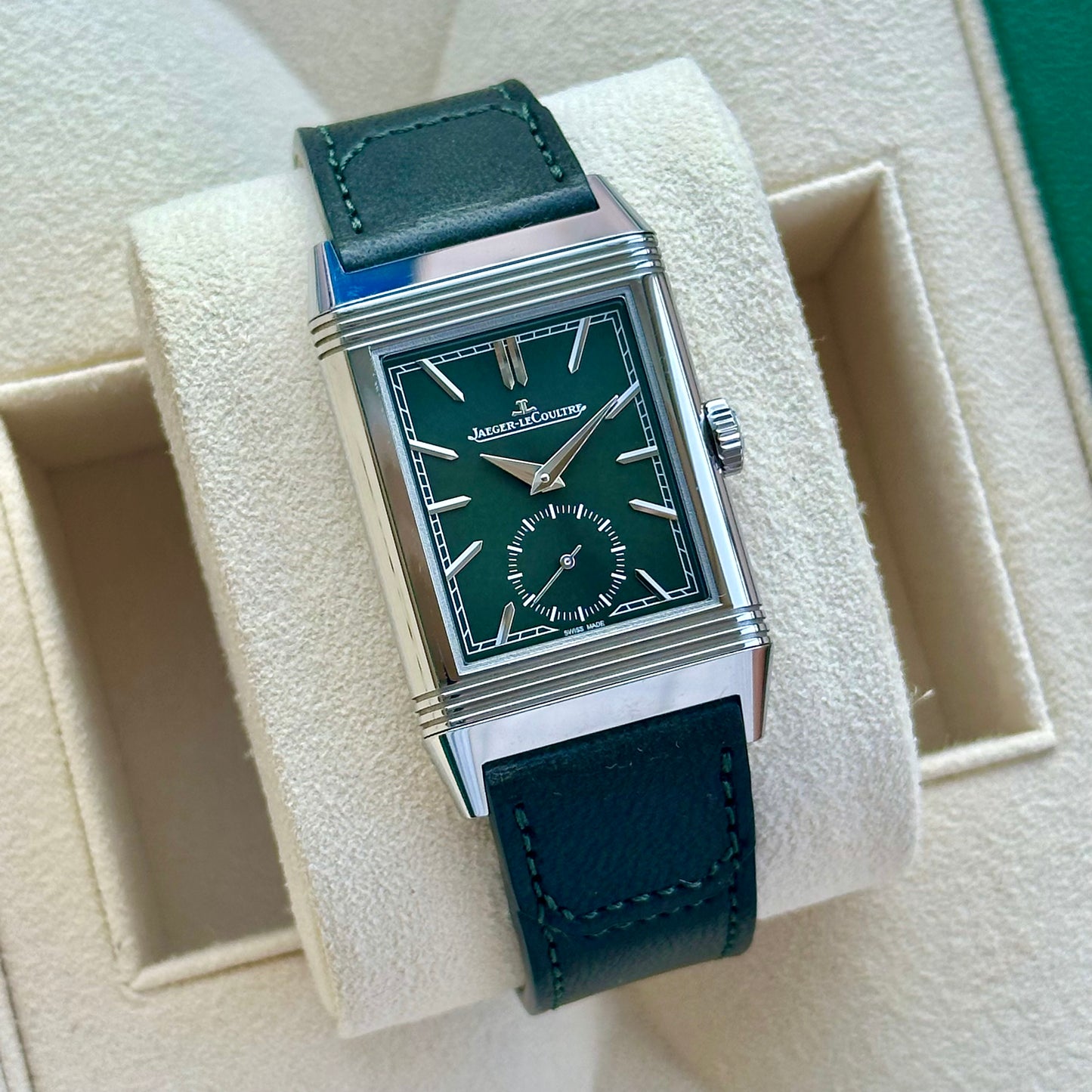 Reverso Tribute Monoface Green 2021