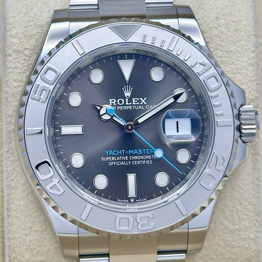 Yacht-Master 40 Platinum Rhodium Dial Ref 126622 2022