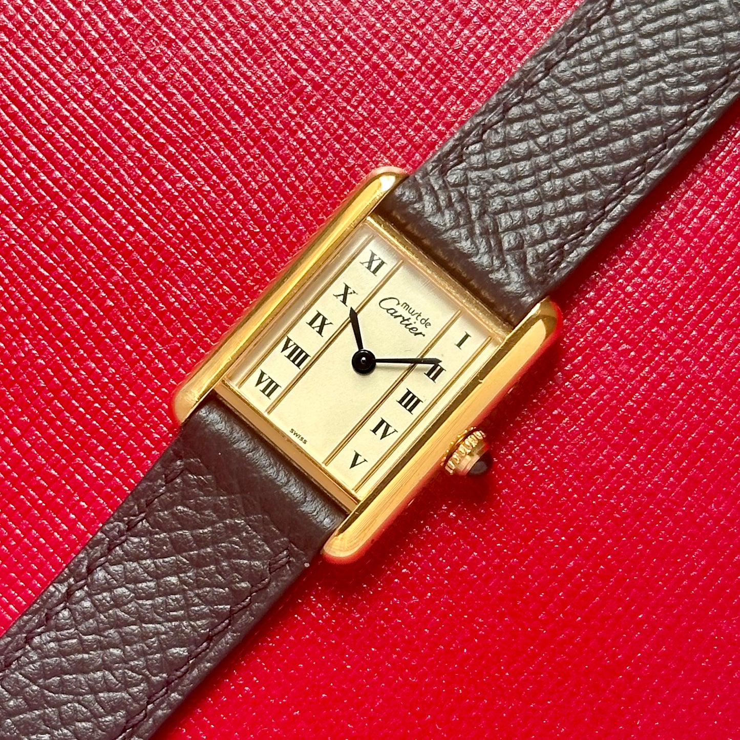Tank Must Small White Column Dial Ref 5057001