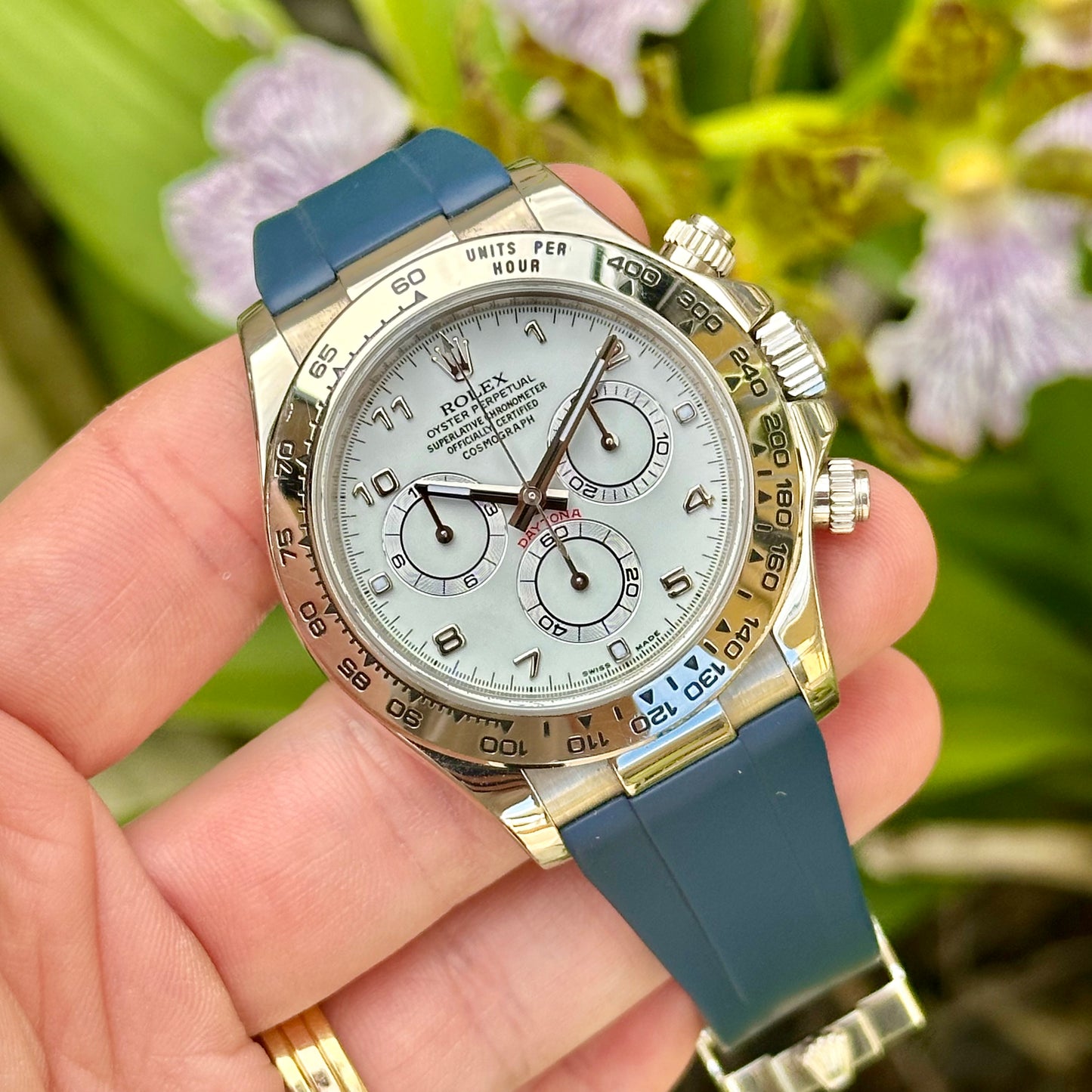 Cosmograph Daytona 18K White Gold Ref 116519 2019 RSC