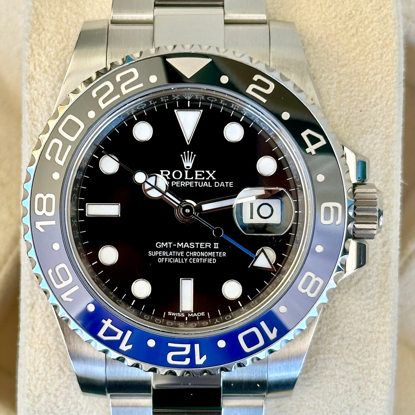 GMT Master II Batman 40MM 2014