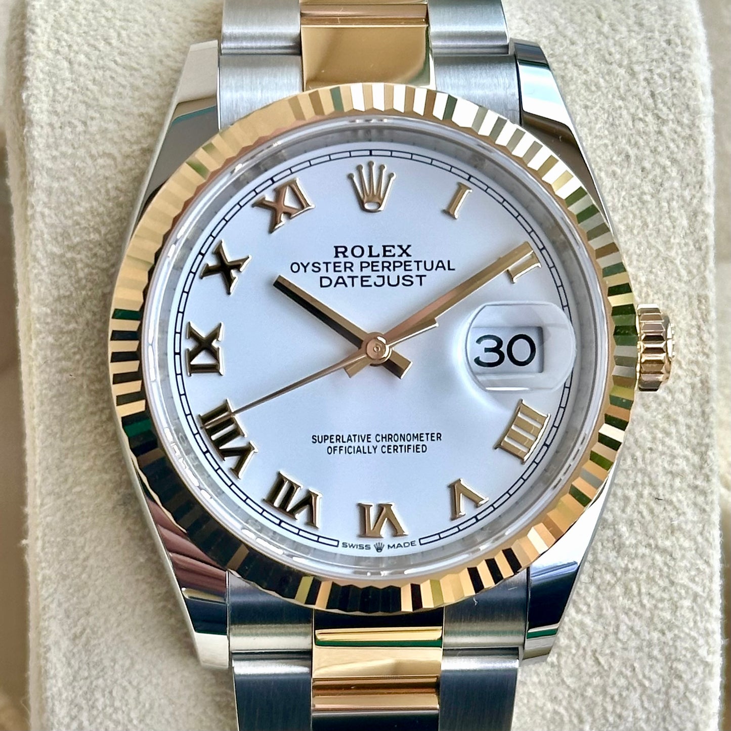 Datejust 36 Two Tone Ref 126233 2023