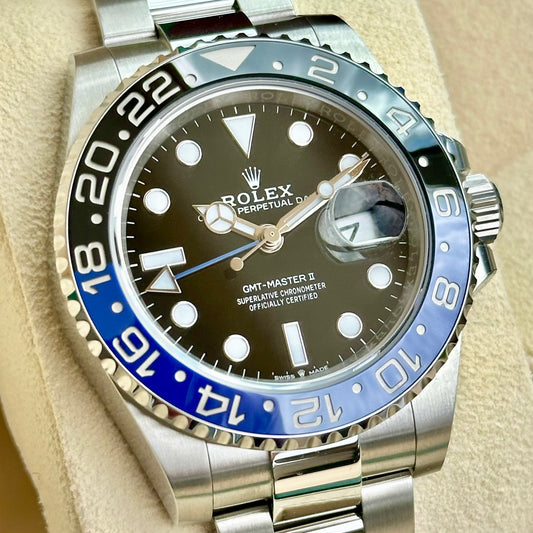 GMT Master II Ref 126710BLNR Batman 2022