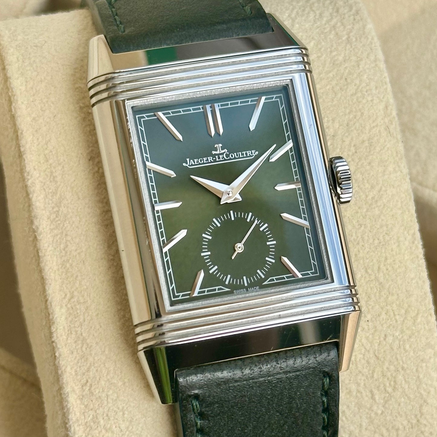 Reverso Tribute Monoface Green 2021