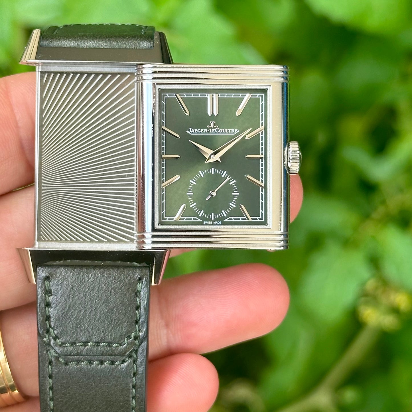 Reverso Tribute Monoface Green 2021