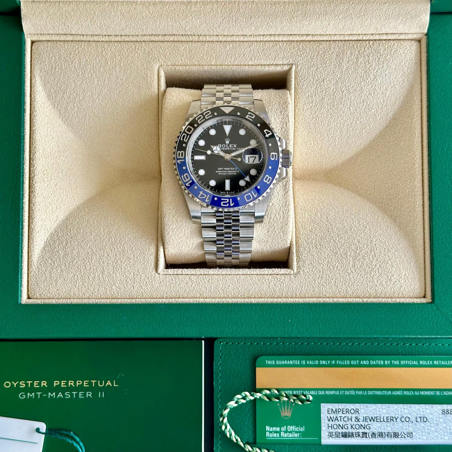 GMT Master II Ref 126710BLNR Batgirl 2019