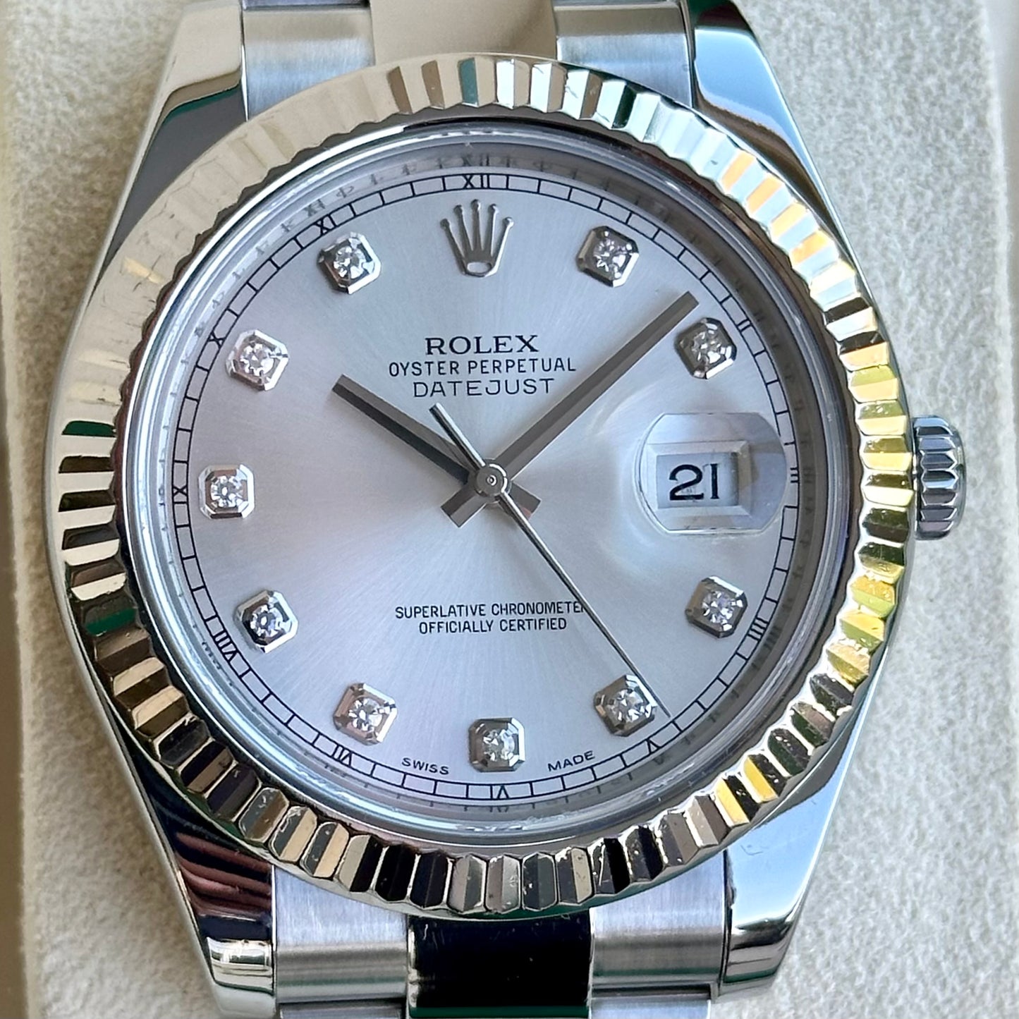 Datejust 41 II Ref 116334 2015