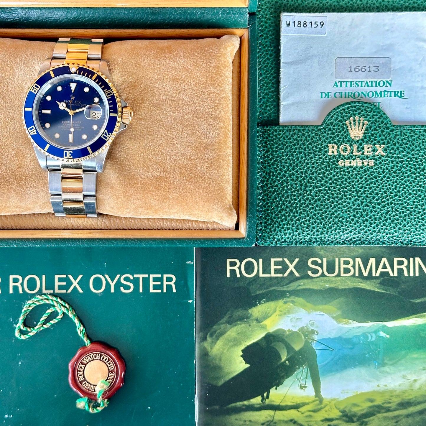 Submariner Bluesy Ref 16613 1995