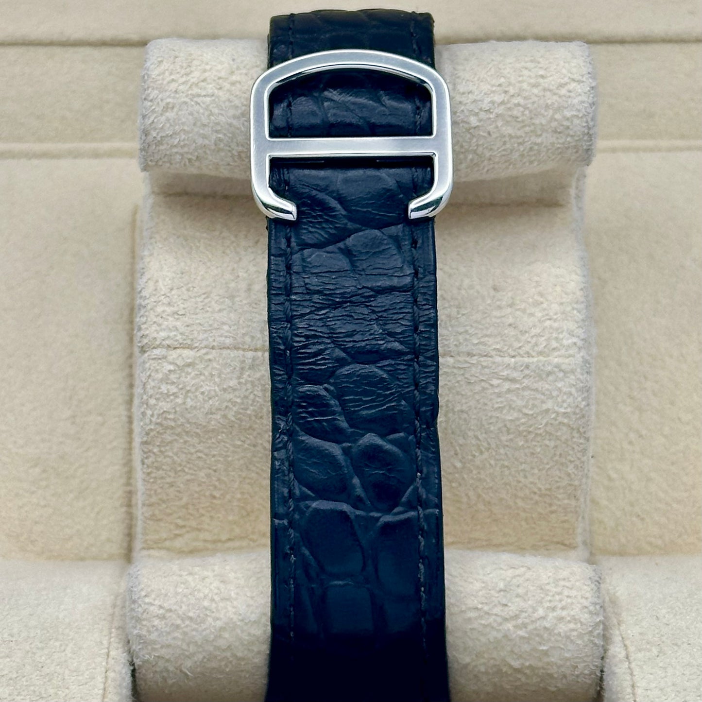 Ronde Solo De Cartier XL Automatic White Romans Ref 3517