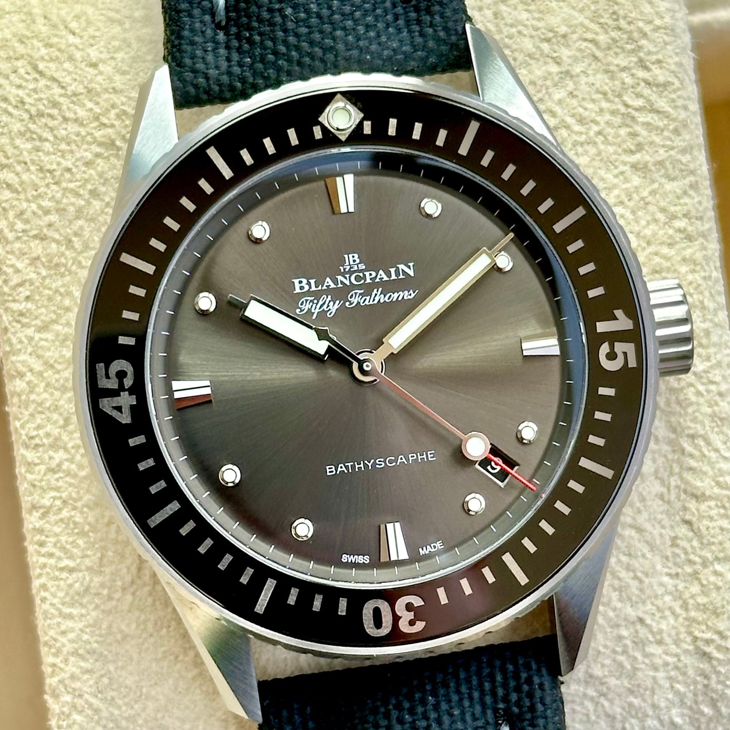 Fifty Fathoms Bathyscaphe Ref 5100B 1110 B52A 2023