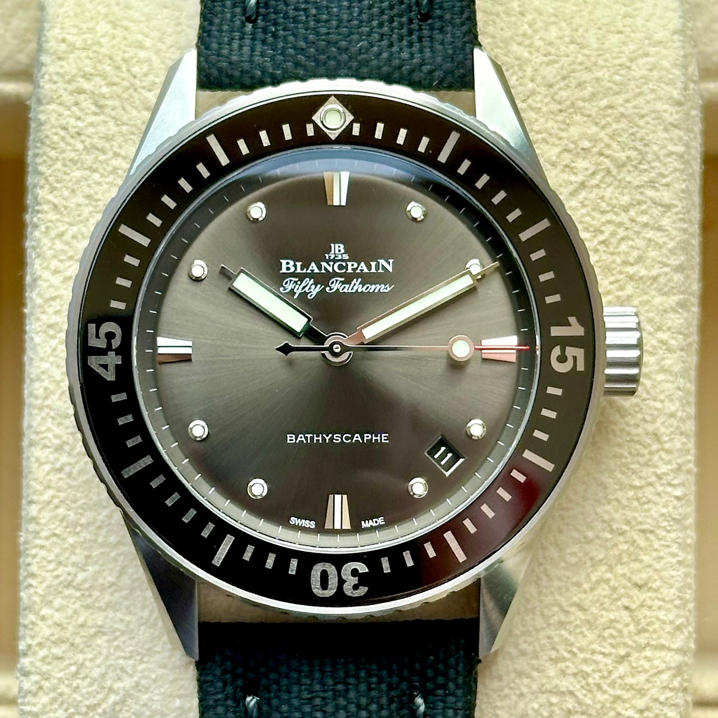 Fifty Fathoms Bathyscaphe Ref 5100B 1110 B52A 2023