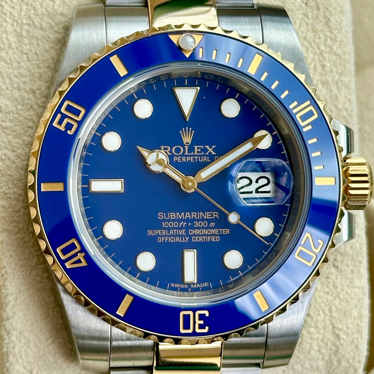 Submariner Bluesy Ref 116613LB 2012 (RSC 2023)