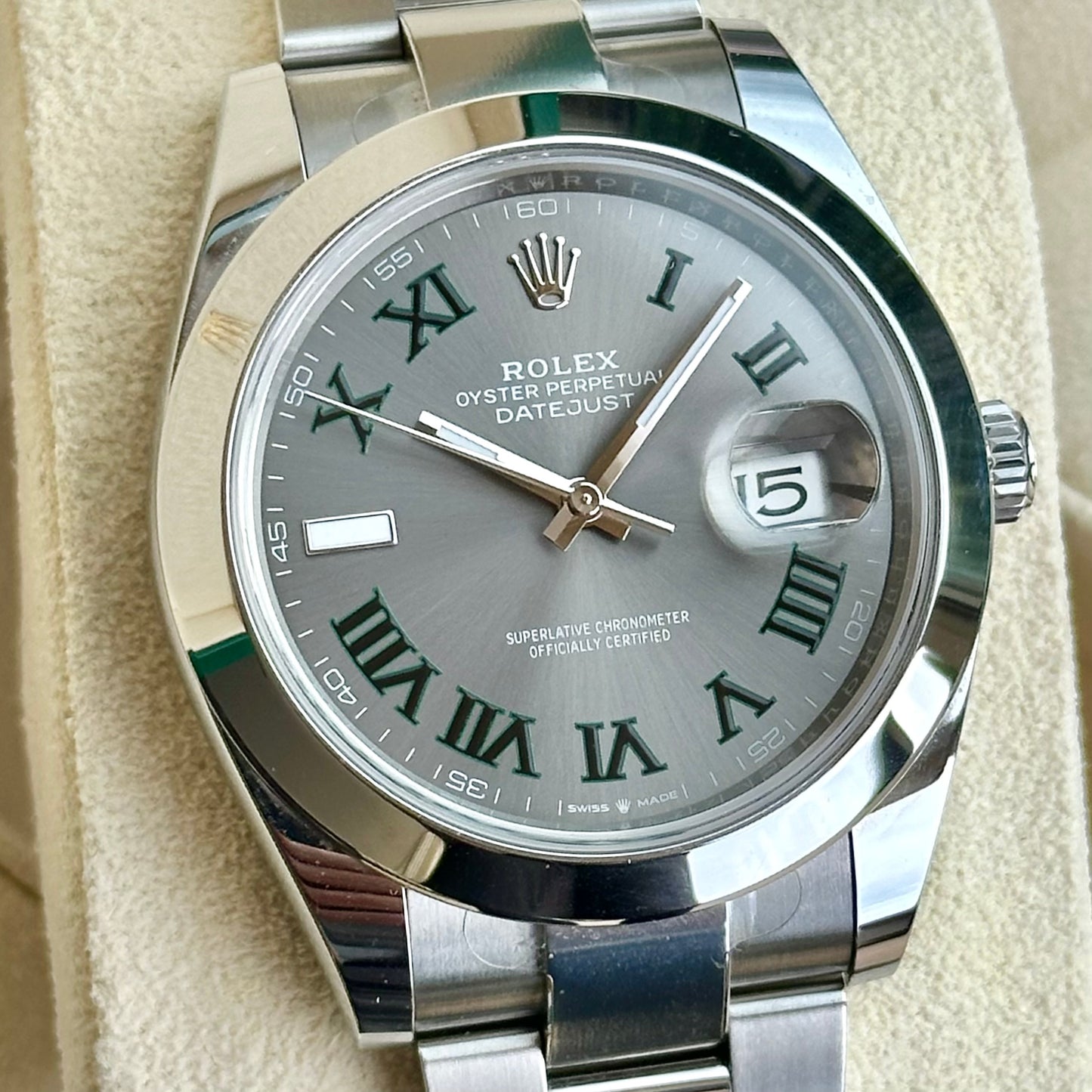 Datejust 41 Wimbledon Ref 126300 2023